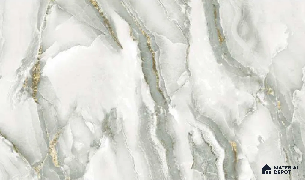 81281-2 | 5 Meter x 42 Inch PVC Marble Look Wallpaper - 57 Sq. Ft. | Minimum 10% wastage during installation
