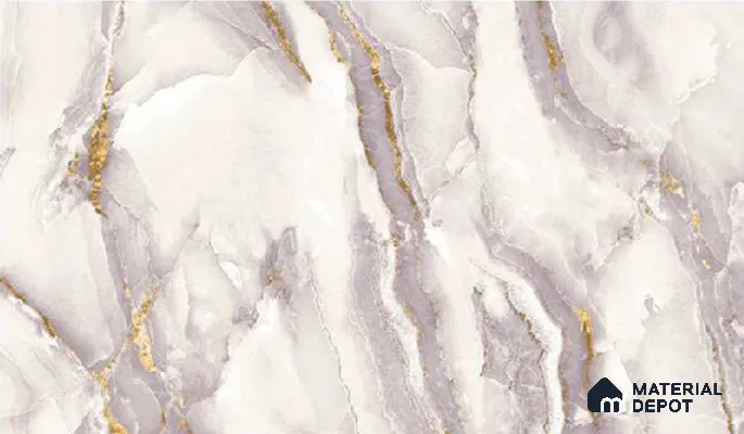 81281-3 | 5 Meter x 42 Inch PVC Marble Look Wallpaper - 57 Sq. Ft. | Minimum 10% wastage during installation