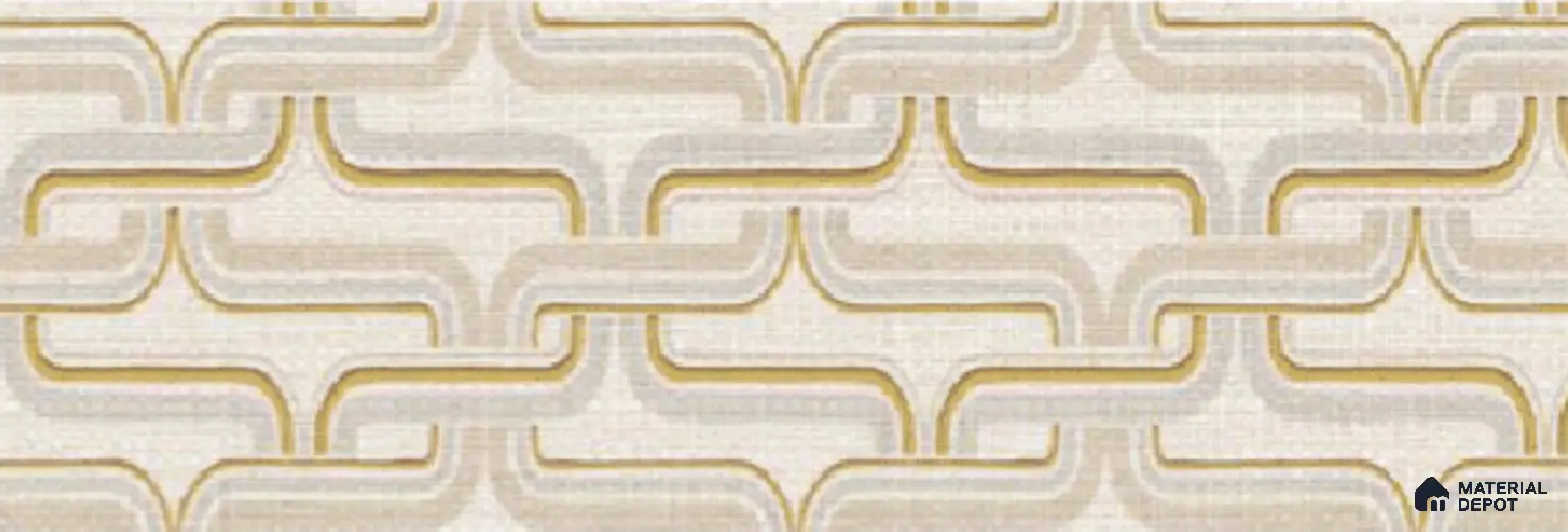 81284-1 | 5 Meter x 42 Inch PVC Patterned Look Wallpaper - 57 Sq. Ft. | Minimum 15% wastage during installation