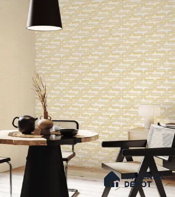 81284-1 | 5 Meter x 42 Inch PVC Patterned Look Wallpaper - 57 Sq. Ft. | Minimum 15% wastage during installation