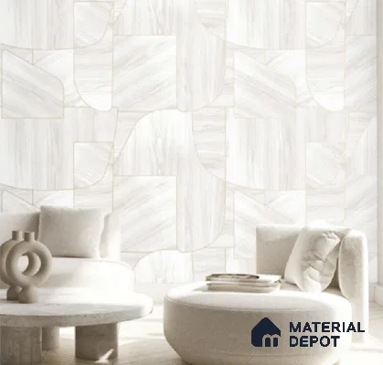 81289-1 | 5 Meter x 42 Inch PVC Patterned Look Wallpaper - 57 Sq. Ft. | Minimum 15% wastage during installation