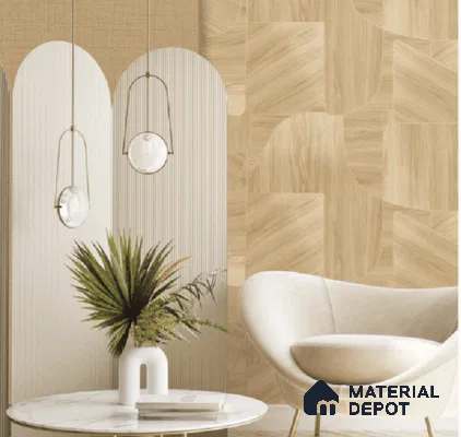 81289-3 | 5 Meter x 42 Inch PVC Patterned Look Wallpaper - 57 Sq. Ft. | Minimum 15% wastage during installation