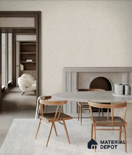 81290-1 | 5 Meter x 42 Inch PVC Patterned Look Wallpaper - 57 Sq. Ft. | Minimum 15% wastage during installation