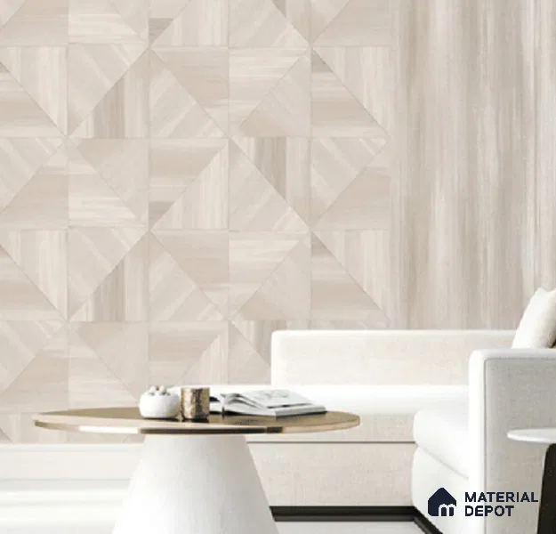 81293-2 | 5 Meter x 42 Inch PVC Geometric Look Wallpaper - 57 Sq. Ft. | Minimum 15% wastage during installation