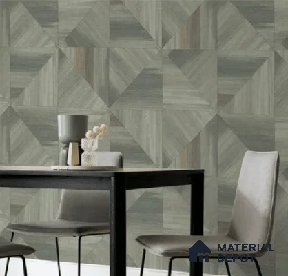 81293-4 | 5 Meter x 42 Inch PVC Geometric Look Wallpaper - 57 Sq. Ft. | Minimum 15% wastage during installation