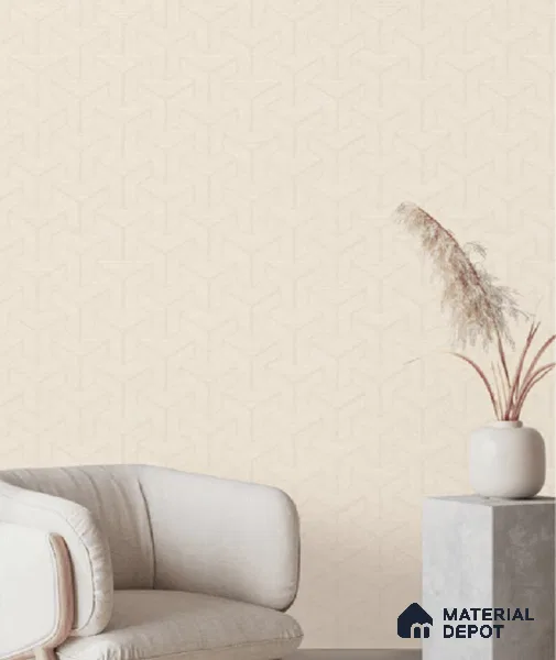81295-1 | 5 Meter x 42 Inch PVC Patterned Look Wallpaper - 57 Sq. Ft. | Minimum 15% wastage during installation