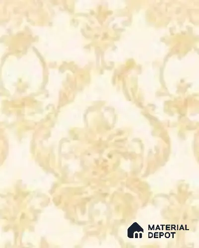 81372-1 | 5 Meter x 42 Inches Damask Look Wallpaper - 57 Sq. Ft. | Minimum 15% wastage during installation