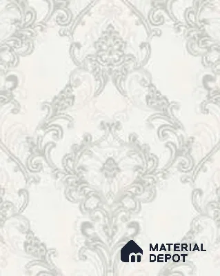 81385-1 | 5 Meter x 42 Inches Damask Look Wallpaper - 57 Sq. Ft.  | Minimum 15% wastage during installation