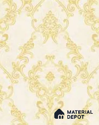 81386-3 | 5 Meter x 42 Inches Damask Look Wallpaper - 57 Sq. Ft. | Minimum 15% wastage during installation