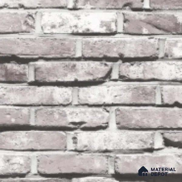 87033-1 | 5 Meter x 42 Inch PVC Brick Look Wallpaper - 57 Sq. Ft. | Minimum 15% wastage during installation
