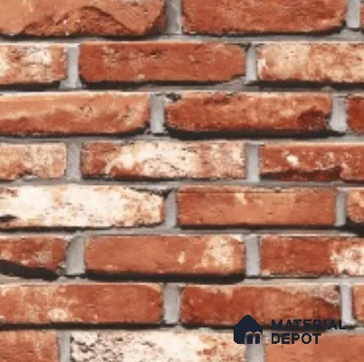87033-3 | 5 Meter x 42 Inch PVC Brick Look Wallpaper - 57 Sq. Ft. | Minimum 15% wastage during installation