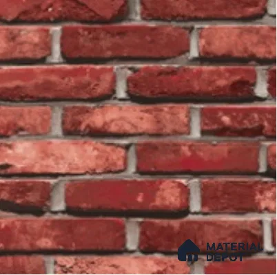 87033-5 | 5 Meter x 42 Inch PVC Brick Look Wallpaper - 57 Sq. Ft. | Minimum 15% wastage during installation