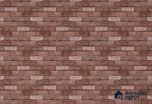 88043 | 10 Meter x 21 Inch PVC Brick Look Wallpaper - 57 Sq. Ft. | Minimum 15% wastage during installation