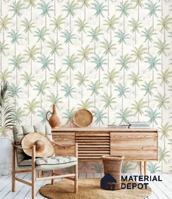 88106 | 10 Meter x 21 Inch PVC Texture Look Wallpaper - 57 Sq. Ft. | Minimum 15% wastage during installation