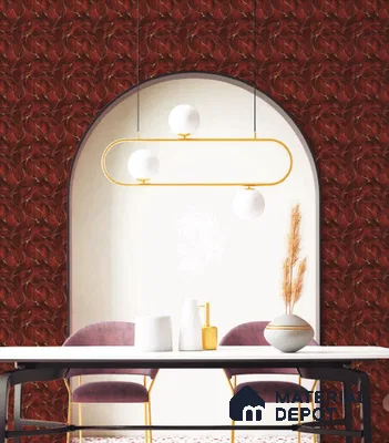 88113 | 10 Meter x 21 Inch PVC Patterned Look Wallpaper - 57 Sq. Ft. | Minimum 15% wastage during installation