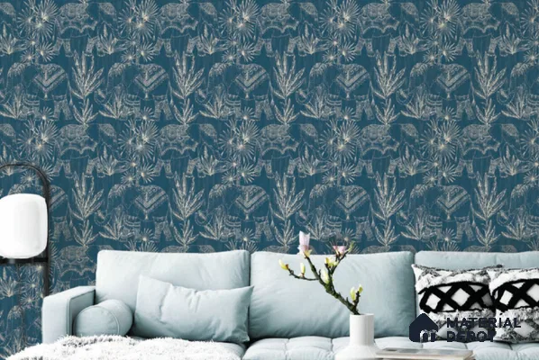 88120 | 10 Meter x 21 Inch PVC Nature Look Wallpaper - 57 Sq. Ft. | Minimum 15% wastage during installation