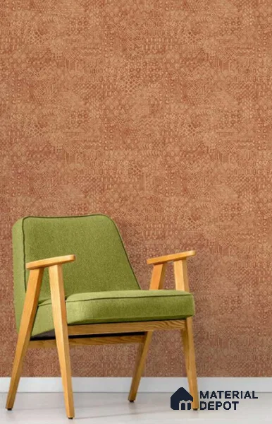 88121 | 10 Meter x 21 Inch PVC Patterned Look Wallpaper - 57 Sq. Ft. | Minimum 15% wastage during installation