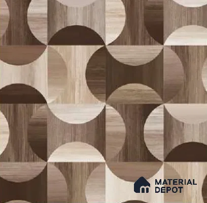 88124 | 10 Meter x 21 Inch PVC Patterned Look Wallpaper - 57 Sq. Ft. | Minimum 15% wastage during installation