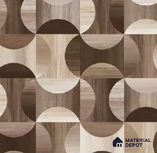 88124 | 10 Meter x 21 Inch PVC Patterned Look Wallpaper - 57 Sq. Ft. | Minimum 15% wastage during installation