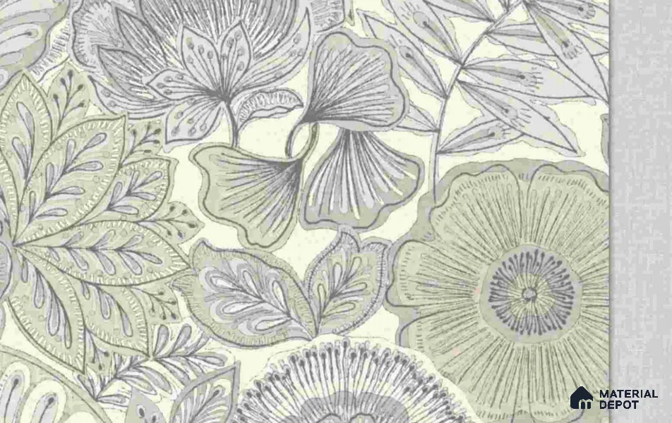 8815 09 20 Batik | 10 Meter x 21 Inch Non Woven Florals Look Wallpaper - 57 Sq. Ft. | Minimum 15% wastage during installation