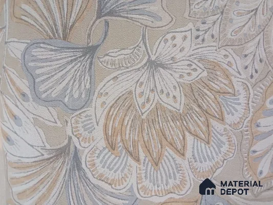 8815 19 25 Batik | 10 Meter x 21 Inch Non Woven Florals Look Wallpaper - 57 Sq. Ft. | Minimum 15% wastage during installation
