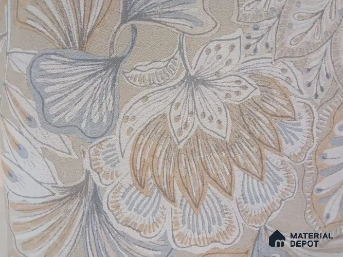 8815 19 25 Batik | 10 Meter x 21 Inch Non Woven Florals Look Wallpaper - 57 Sq. Ft. | Minimum 15% wastage during installation