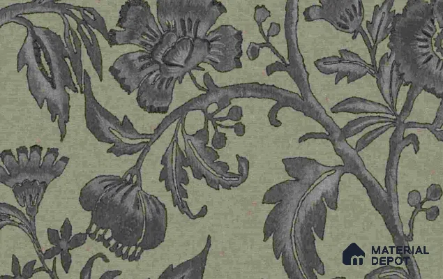 8816 97 00 Etourneau | 10 Meter x 21 Inch Non Woven Florals Look Wallpaper - 57 Sq. Ft. | Minimum 15% wastage during installation
