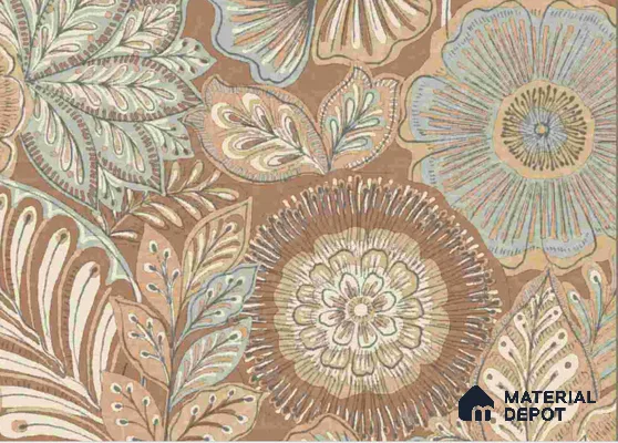8815 34 82 Batik | 10 Meter x 21 Inch Non Woven Florals Look Wallpaper - 57 Sq. Ft. | Minimum 15% wastage during installation