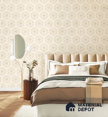 88376-2 | 5 Meter x 42 Inch PVC Patterned Look Wallpaper - 57 Sq. Ft. | Minimum 15% wastage during installation