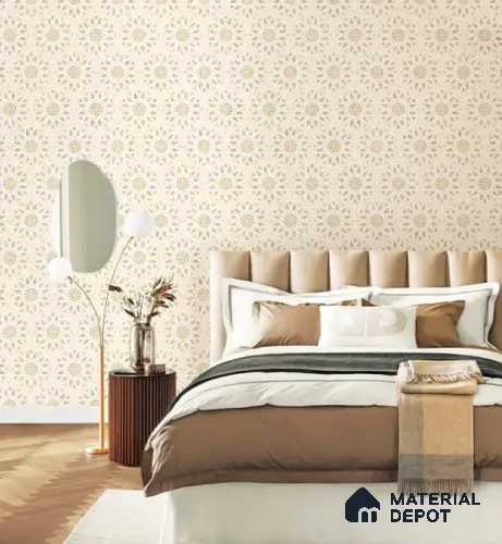 88376-2 | 5 Meter x 42 Inch PVC Patterned Look Wallpaper - 57 Sq. Ft. | Minimum 15% wastage during installation