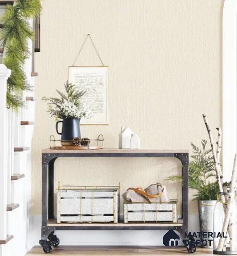 88377-2 | 5 Meter x 42 Inch PVC Texture Look Wallpaper - 57 Sq. Ft. | Minimum 15% wastage during installation