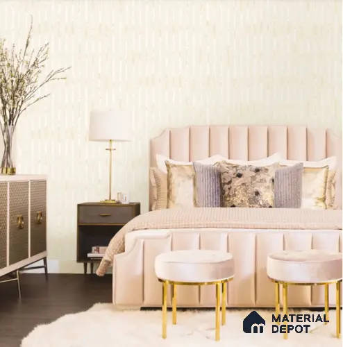 88383-2 | 5 Meter x 42 Inch PVC Patterned Look Wallpaper - 57 Sq. Ft. | Minimum 15% wastage during installation
