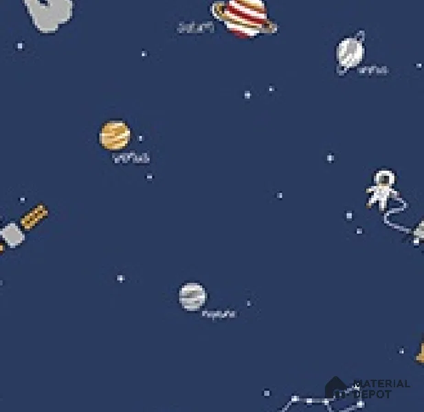 88440-2 | 5 Meter x 42 Inch PVC Space Look Wallpaper - 57 Sq. Ft. | Minimum 15% wastage during installation