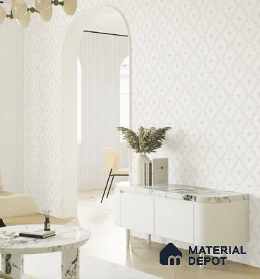 88448-1 | 5 Meter x 42 Inch PVC Patterned Look Wallpaper - 57 Sq. Ft. | Minimum 15% wastage during installation