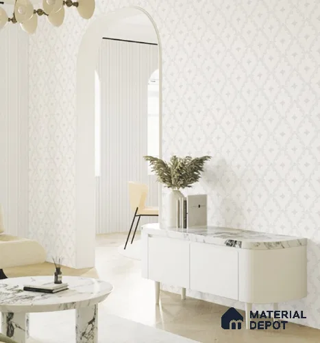 88448-1 | 5 Meter x 42 Inch PVC Patterned Look Wallpaper - 57 Sq. Ft. | Minimum 15% wastage during installation