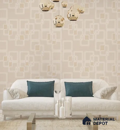88462-2 | 5 Meter x 42 Inch PVC Patterned Look Wallpaper - 57 Sq. Ft. | Minimum 15% wastage during installation