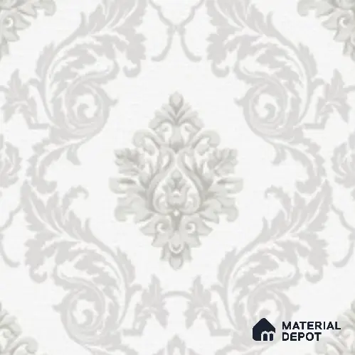 88474-1 | 5 Meter x 42 Inch PVC Damask Look Wallpaper - 57 Sq. Ft. | Minimum 15% wastage during installation
