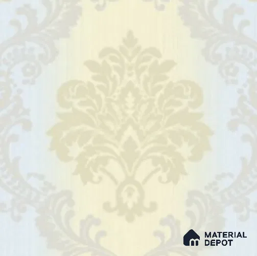88477-2 | 5 Meter x 42 Inch PVC Damask Look Wallpaper - 57 Sq. Ft. | Minimum 15% wastage during installation