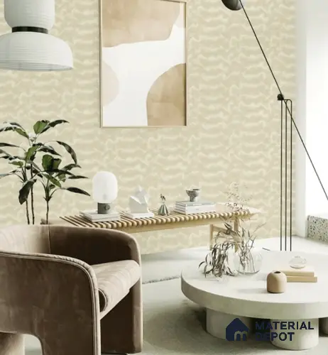88485-2 | 5 Meter x 42 Inch PVC Patterned Look Wallpaper - 57 Sq. Ft. | Minimum 15% wastage during installation