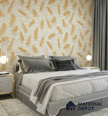 88486-2 | 5 Meter x 42 Inch PVC Patterned Look Wallpaper - 57 Sq. Ft. | Minimum 15% wastage during installation
