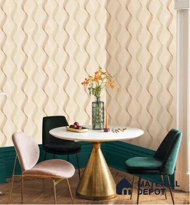 88488-2 | 5 Meter x 42 Inch PVC Patterned Look Wallpaper - 57 Sq. Ft. | Minimum 15% wastage during installation