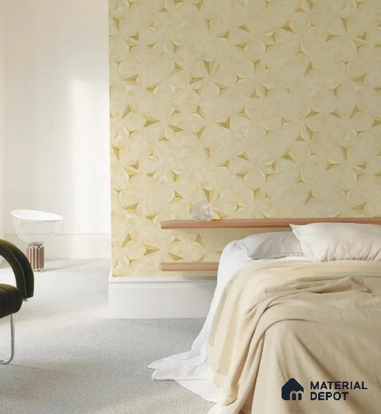 88490-1 | 5 Meter x 42 Inch PVC Patterned Look Wallpaper - 57 Sq. Ft. | Minimum 15% wastage during installation