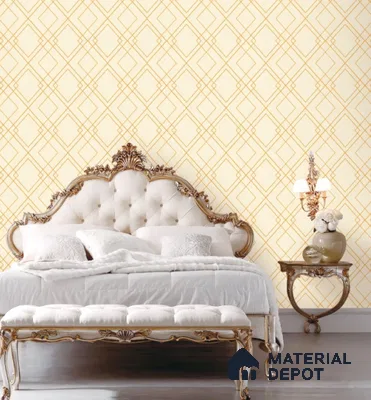88495-1 | 5 Meter x 42 Inch PVC Geometric Look Wallpaper - 57 Sq. Ft. | Minimum 15% wastage during installation