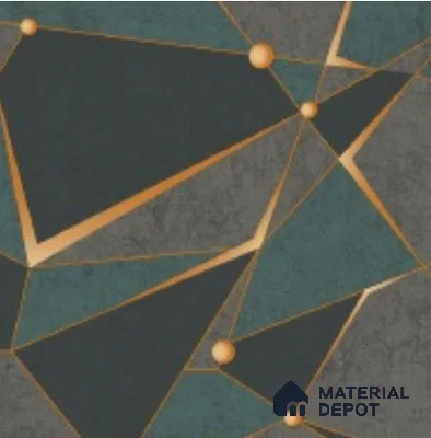 88504-3 | 5 Meter x 42 Inch PVC Abstract Look Wallpaper - 57 Sq. Ft. | Minimum 15% wastage during installation