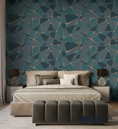 88504-3 | 5 Meter x 42 Inch PVC Abstract Look Wallpaper - 57 Sq. Ft. | Minimum 15% wastage during installation