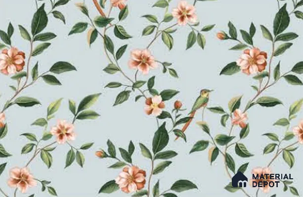 88655-2 | 5 Meter x 42 Inches Florals Look Wallpaper - 57 Sq. Ft. | Minimum 15% wastage during installation