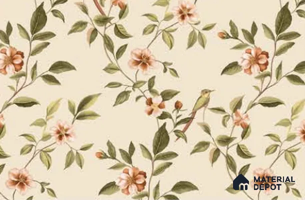 88655-3 | 5 Meter x 42 Inches Florals Look Wallpaper - 57 Sq. Ft. | Minimum 15% wastage during installation
