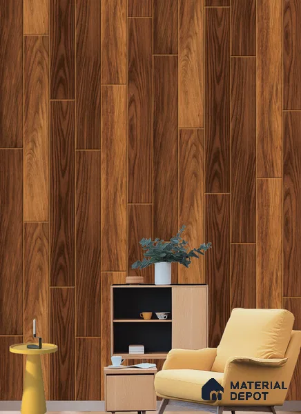 89045 | 9.5 Meter x 21 Inches Wood Look Wallpaper - 55 Sq. Ft. | Minimum 15% wastage during installation