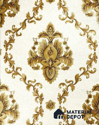 930021 | 10 Meter x 21 Inch PVC Damask Look Wallpaper - 57 Sq. Ft.