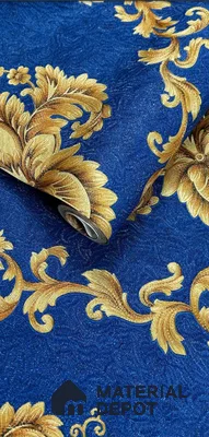 930027 | 10 Meter x 21 Inch PVC Damask Look Wallpaper - 57 Sq. Ft.